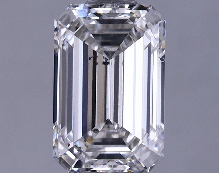 1.4 Carat Emerald Shaped Excellent Cut VS2 IGI Certified Lab Grown Diamond