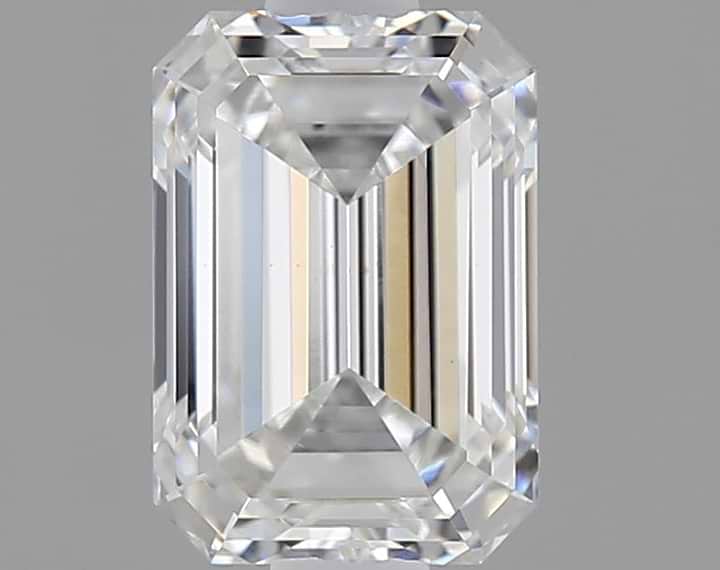 0.95 Carat Emerald Shaped Ideal Cut VS1 IGI Certified Lab Grown Diamond