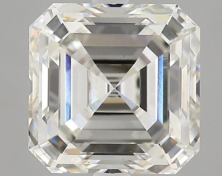 4.08 Carat Asscher Shaped Ideal Cut VS1 IGI Certified Lab Grown Diamond