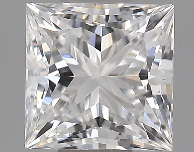 0.71 Carat Princess Shaped Ideal Cut VS2 IGI Certified Lab Grown Diamond