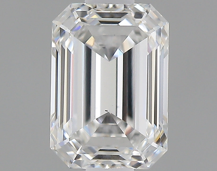 0.92 Carat Emerald Shaped Ideal Cut VS1 IGI Certified Lab Grown Diamond