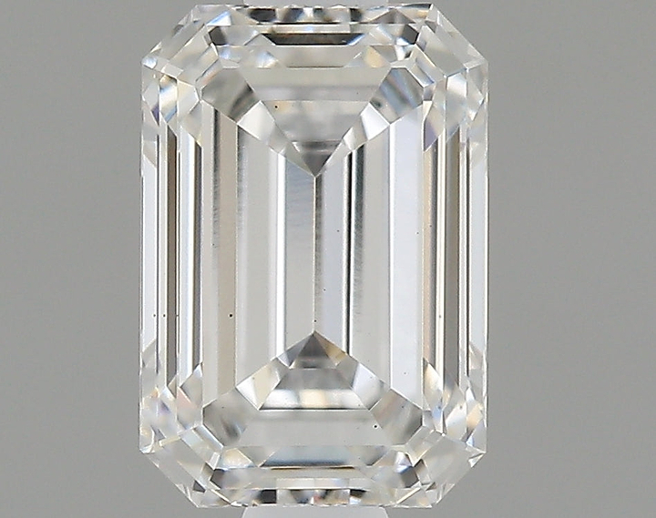 0.85 Carat Emerald Shaped Ideal Cut VS1 IGI Certified Lab Grown Diamond