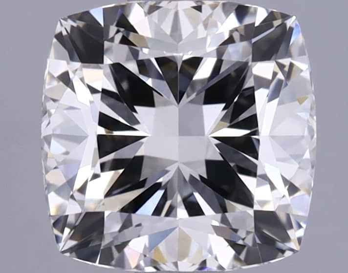 1.31 Carat Cushion Shaped Ideal Cut VVS2 IGI Certified Lab Grown Diamond