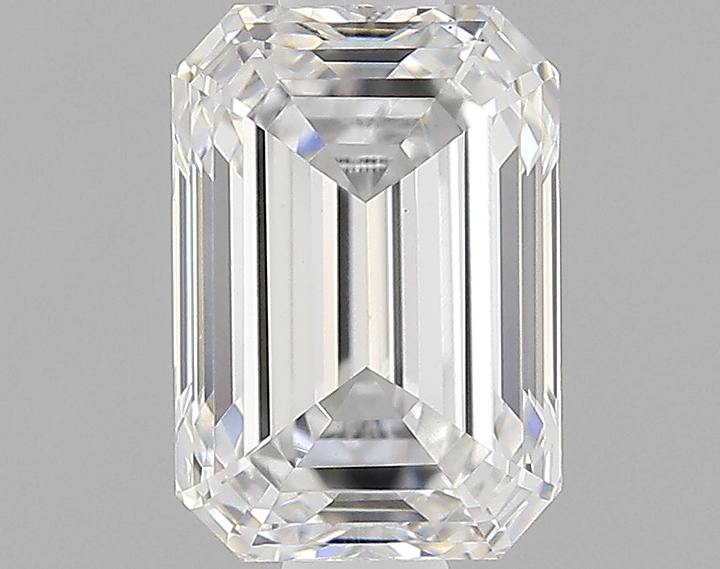 0.86 Carat Emerald Shaped Ideal Cut VS1 IGI Certified Lab Grown Diamond
