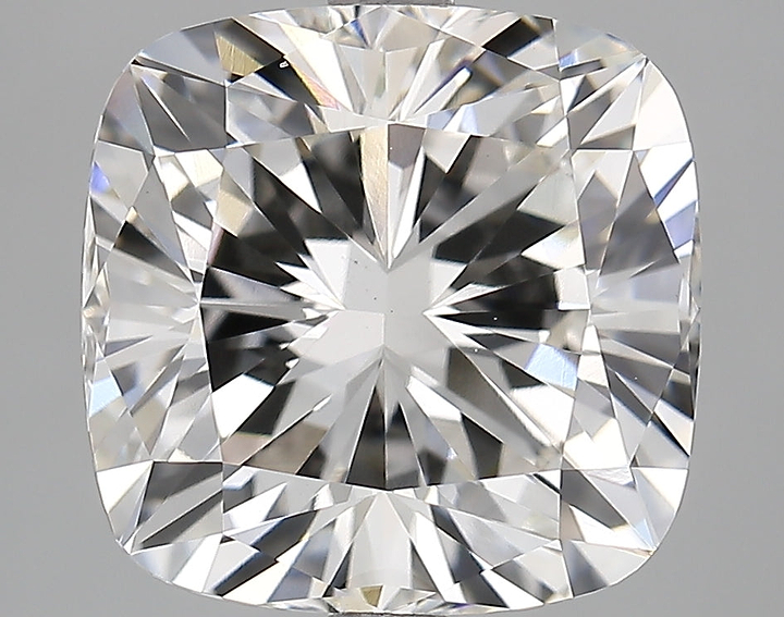 6.18 Carat Cushion Shaped Ideal Cut VVS2 IGI Certified Lab Grown Diamond