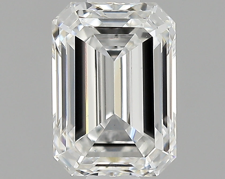 0.87 Carat Emerald Shaped Ideal Cut VS1 IGI Certified Lab Grown Diamond