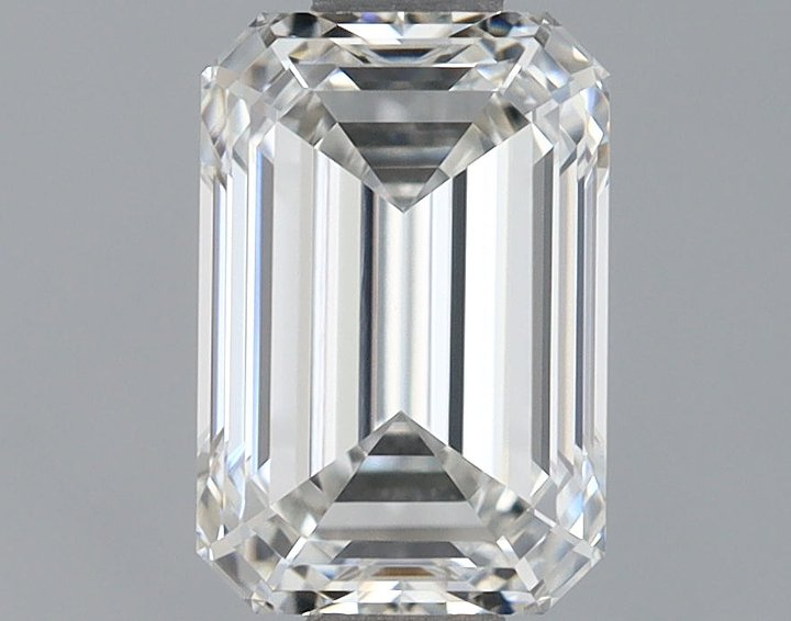 1.15 Carat Emerald Shaped Ideal Cut VVS2 IGI Certified Lab Grown Diamond