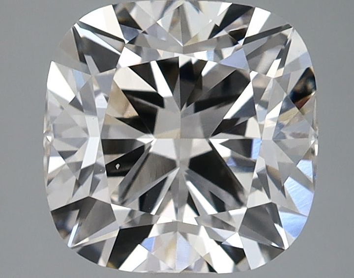 1.85 Carat Cushion Shaped Ideal Cut VVS2 IGI Certified Lab Grown Diamond
