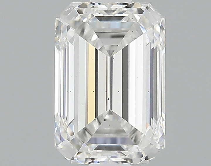 1.13 Carat Emerald Shaped Ideal Cut VS2 IGI Certified Lab Grown Diamond