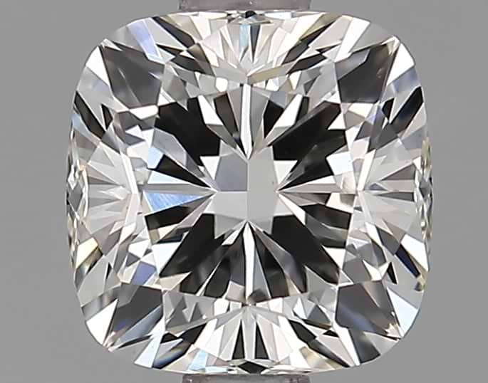 1.26 Carat Cushion Shaped Ideal Cut Vvs2 Igi Certified Lab Grown Diamond