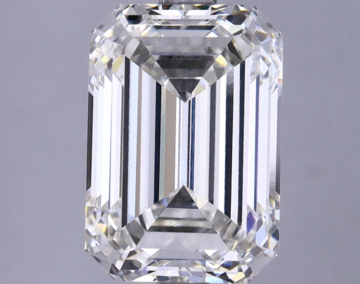 3.87 Carat Emerald Shaped Ideal Cut VS1 IGI Certified Lab Grown Diamond