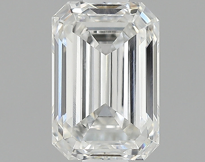 0.85 Carat Emerald Shaped Ideal Cut VS1 IGI Certified Lab Grown Diamond