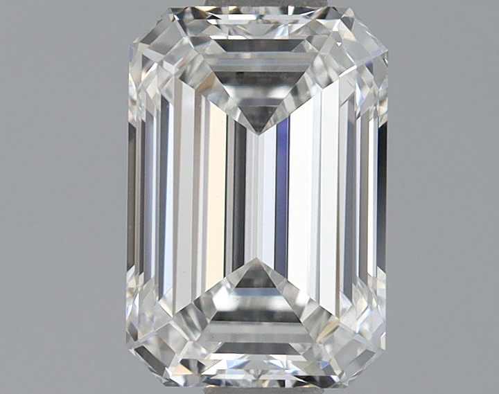 1.15 Carat Emerald Shaped Ideal Cut VVS2 IGI Certified Lab Grown Diamond