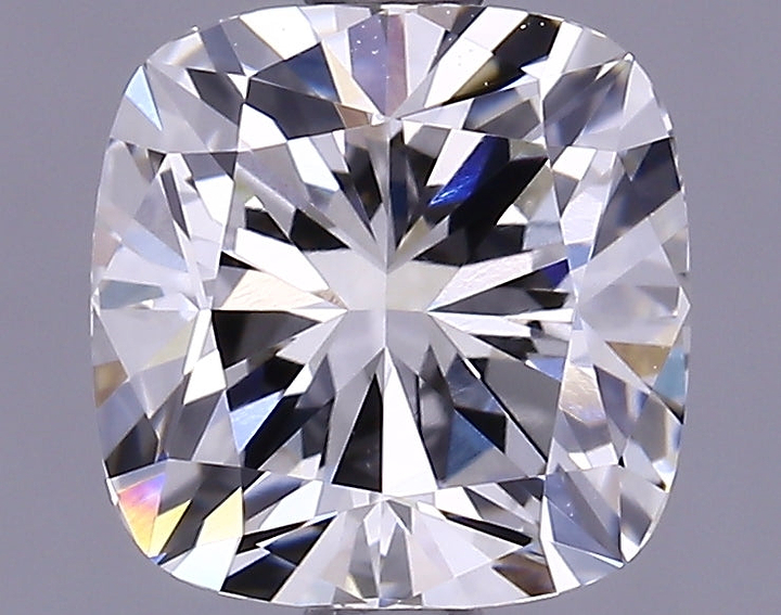 1.72 Carat Cushion Shaped Ideal Cut VVS2 IGI Certified Lab Grown Diamond