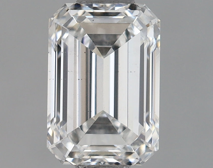 0.84 Carat Emerald Shaped Ideal Cut VS2 IGI Certified Lab Grown Diamond