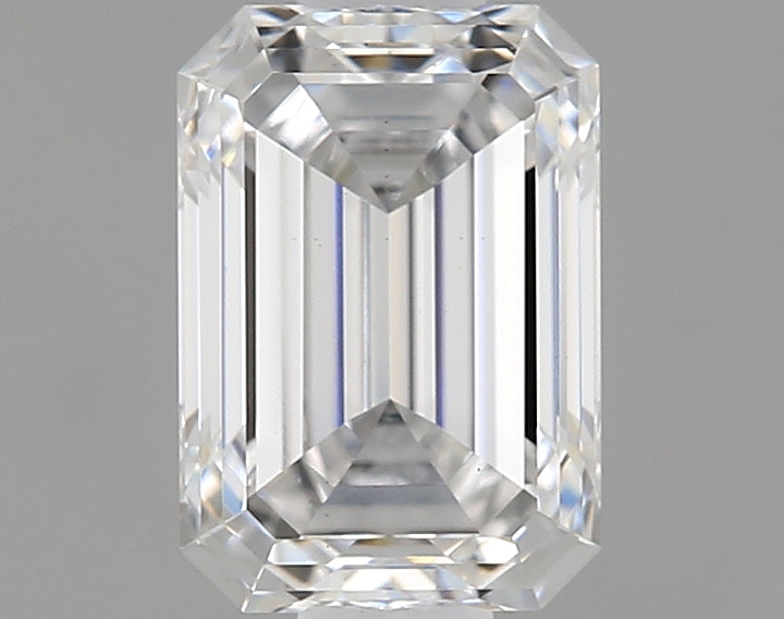 0.73 Carat Emerald Shaped Ideal Cut VS1 IGI Certified Lab Grown Diamond
