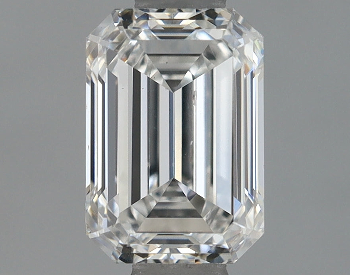 0.82 Carat Emerald Shaped Ideal Cut VS1 IGI Certified Lab Grown Diamond