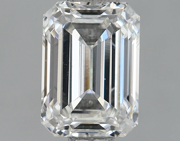 0.9 Carat Emerald Shaped Ideal Cut VS2 IGI Certified Lab Grown Diamond