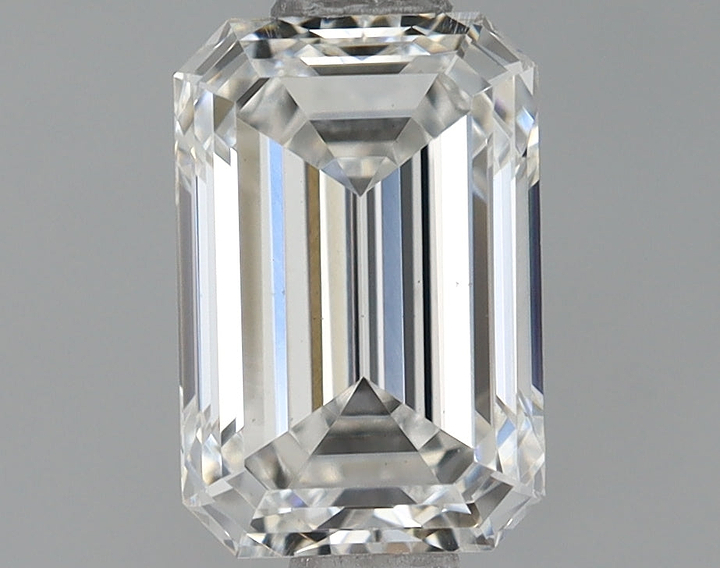 0.92 Carat Emerald Shaped Excellent Cut VS1 IGI Certified Lab Grown Diamond