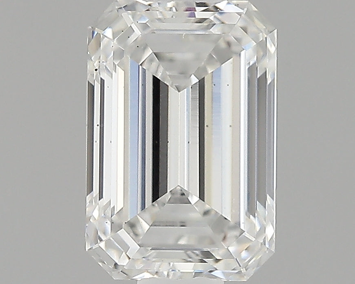0.81 Carat Emerald Shaped Ideal Cut VS2 IGI Certified Lab Grown Diamond
