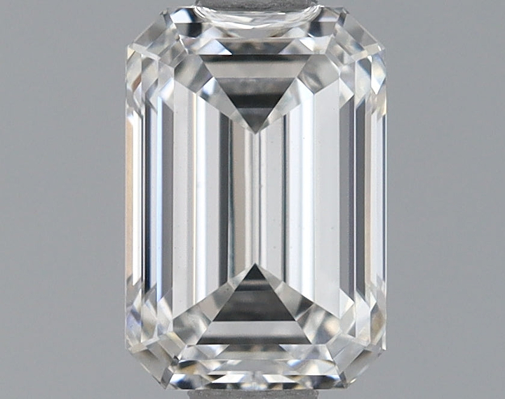 0.95 Carat Emerald Shaped Ideal Cut VS1 IGI Certified Lab Grown Diamond
