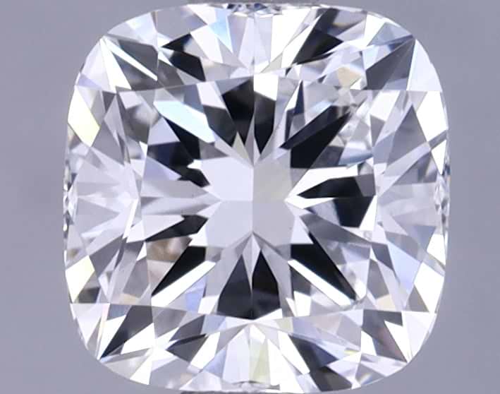 1.38 Carat Cushion Shaped Ideal Cut VS1 IGI Certified Lab Grown Diamond