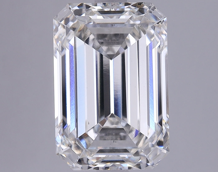 4.13 Carat Emerald Shaped Ideal Cut VS1 IGI Certified Lab Grown Diamond