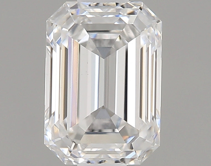 0.73 Carat Emerald Shaped Very Good Cut VS1 IGI Certified Lab Grown Diamond
