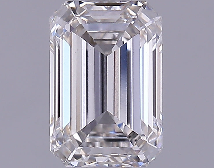1.12 Carat Emerald Shaped Excellent Cut VVS2 IGI Certified Lab Grown Diamond