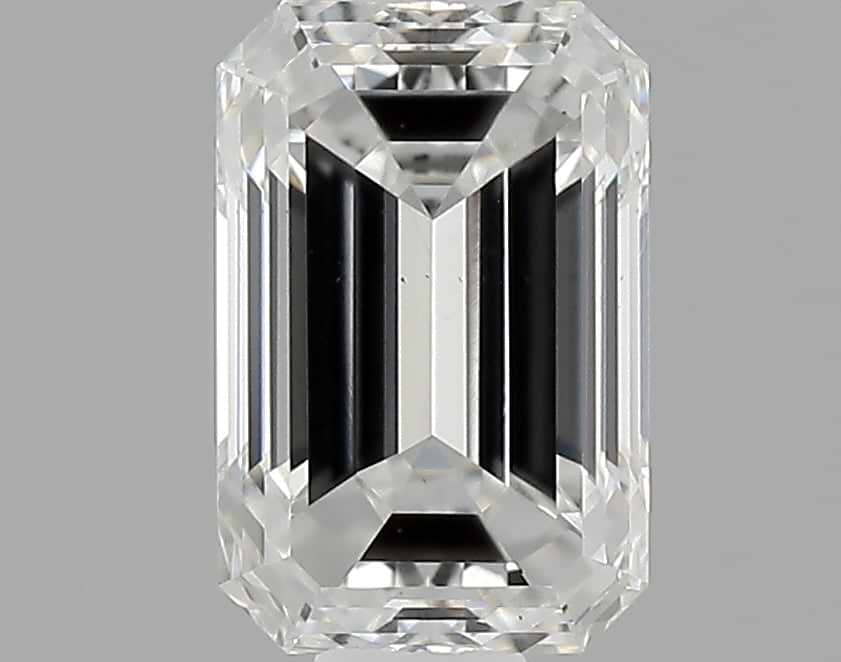 0.7 Carat Emerald Shaped Excellent Cut VS2 IGI Certified Lab Grown Diamond
