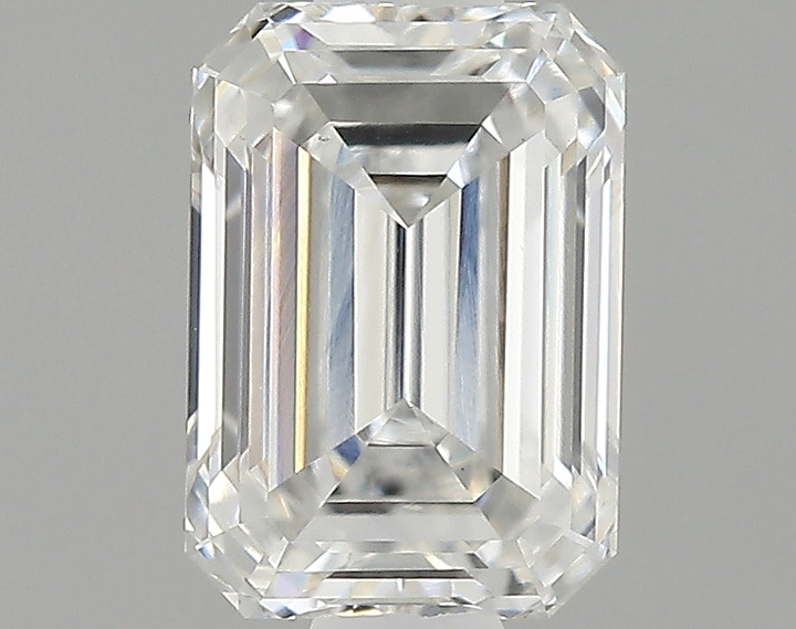0.74 Carat Emerald Shaped Very Good Cut VVS2 IGI Certified Lab Grown Diamond