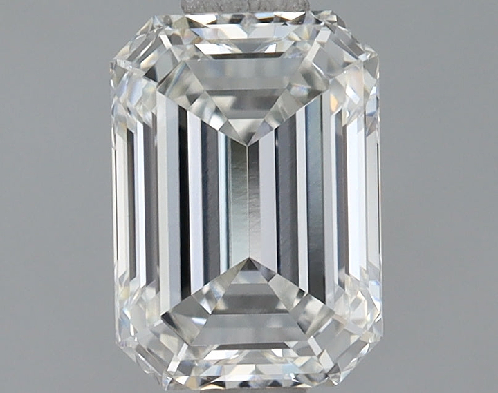 1.24 Carat Emerald Shaped Ideal Cut VS1 IGI Certified Lab Grown Diamond