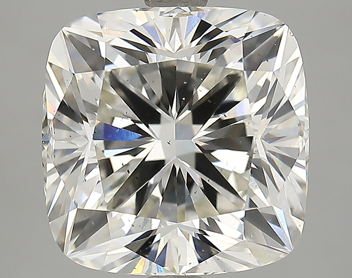 5.65 Carat Cushion Shaped Ideal Cut SI1 IGI Certified Lab Grown Diamond