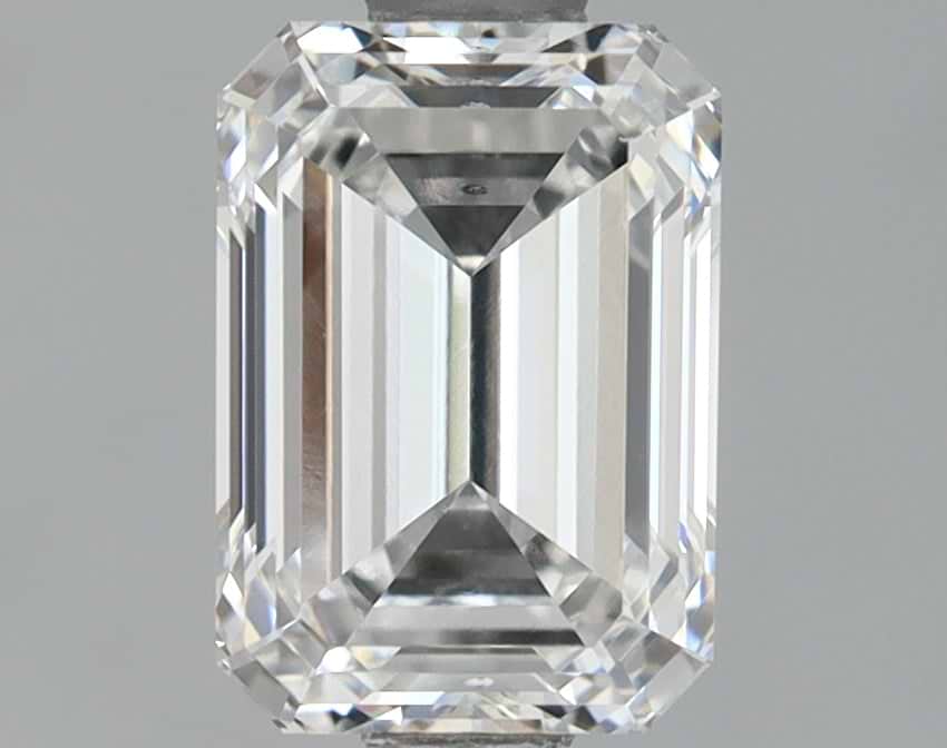 1.41 Carat Emerald Shaped Ideal Cut VS2 IGI Certified Lab Grown Diamond