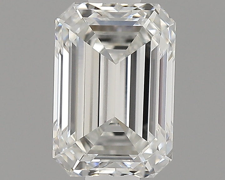 0.8 Carat Emerald Shaped Ideal Cut VVS1 IGI Certified Lab Grown Diamond
