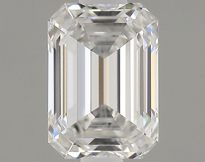 0.95 Carat Emerald Shaped Ideal Cut VVS2 IGI Certified Lab Grown Diamond