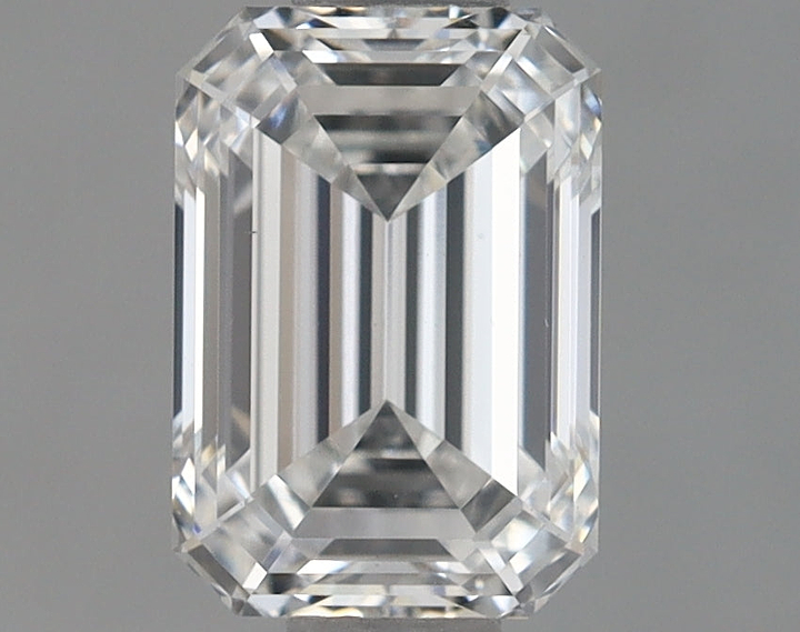 0.85 Carat Emerald Shaped Ideal Cut VS1 IGI Certified Lab Grown Diamond