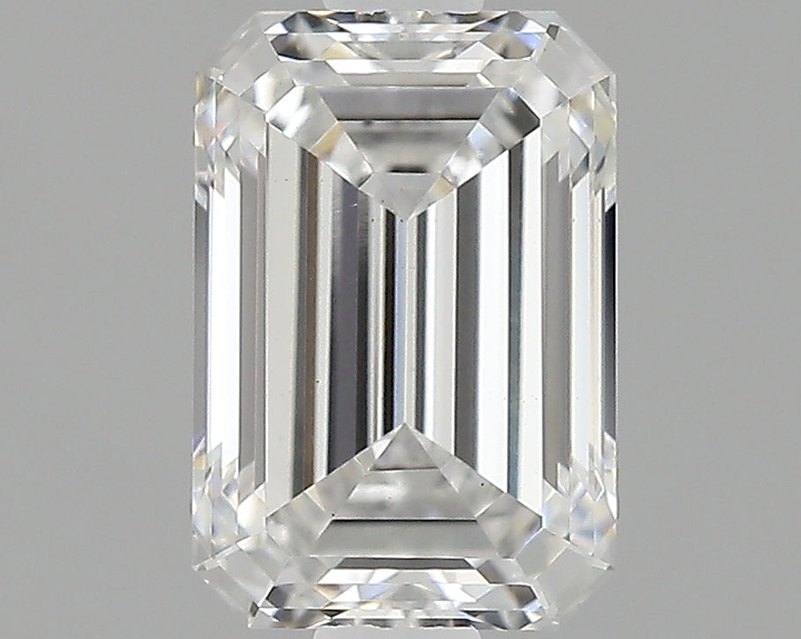 1.12 Carat Emerald Shaped Ideal Cut VS1 IGI Certified Lab Grown Diamond