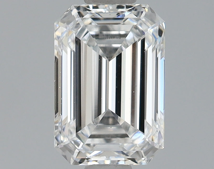 0.98 Carat Emerald Shaped Ideal Cut VS1 IGI Certified Lab Grown Diamond