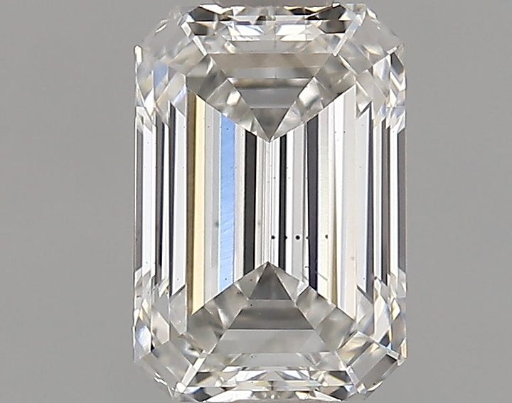 1.12 Carat Emerald Shaped Ideal Cut VS2 IGI Certified Lab Grown Diamond