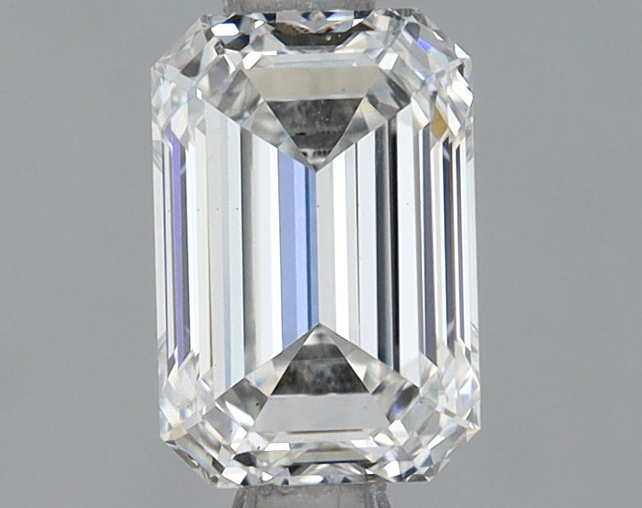 0.86 Carat Emerald Shaped Ideal Cut VS1 IGI Certified Lab Grown Diamond