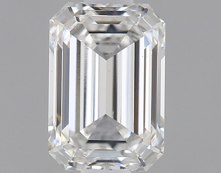 0.84 Carat Emerald Shaped Ideal Cut VS1 IGI Certified Lab Grown Diamond