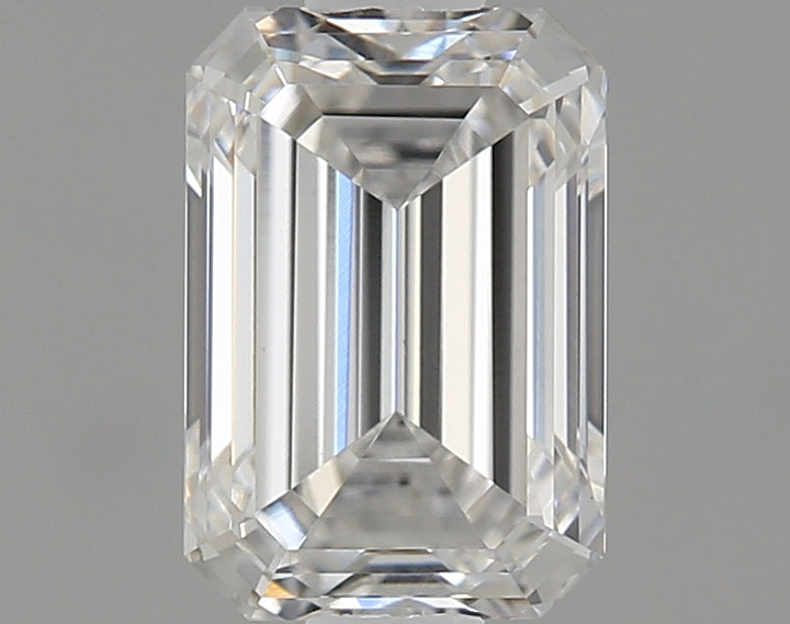 0.89 Carat Emerald Shaped Ideal Cut VS1 IGI Certified Lab Grown Diamond