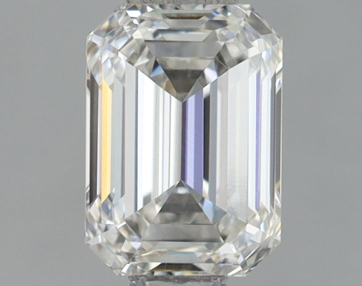 0.8 Carat Emerald Shaped Ideal Cut VVS2 IGI Certified Lab Grown Diamond