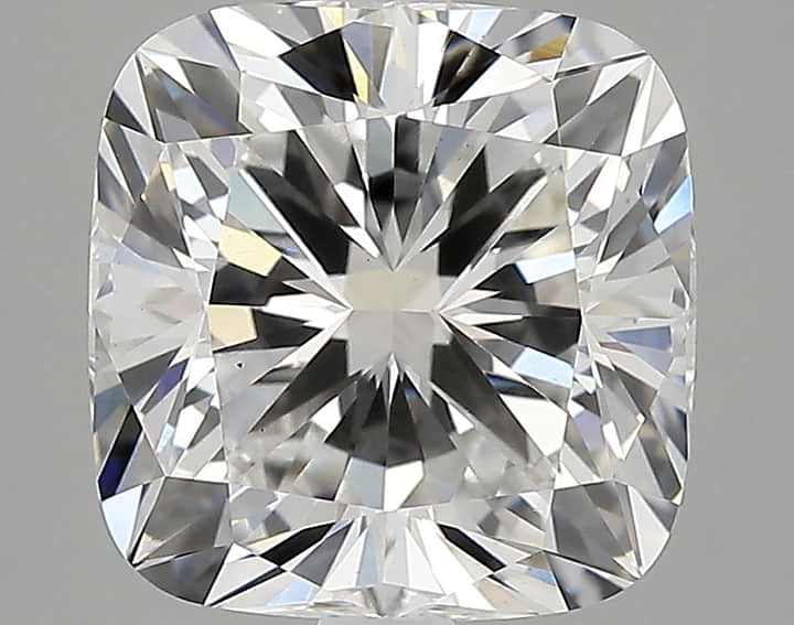 3.13 Carat Cushion Shaped Ideal Cut Vs1 Igi Certified Lab Grown Diamond