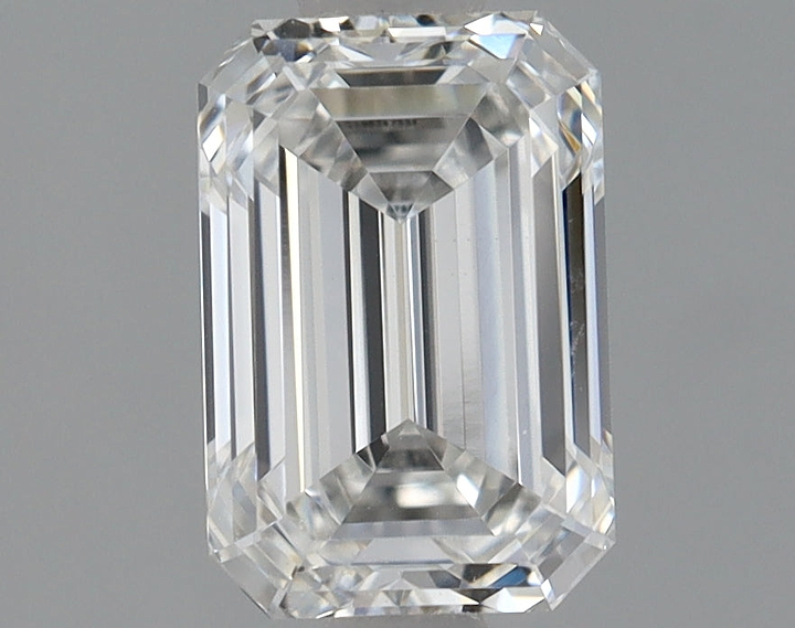 1.12 Carat Emerald Shaped Ideal Cut VVS2 IGI Certified Lab Grown Diamond