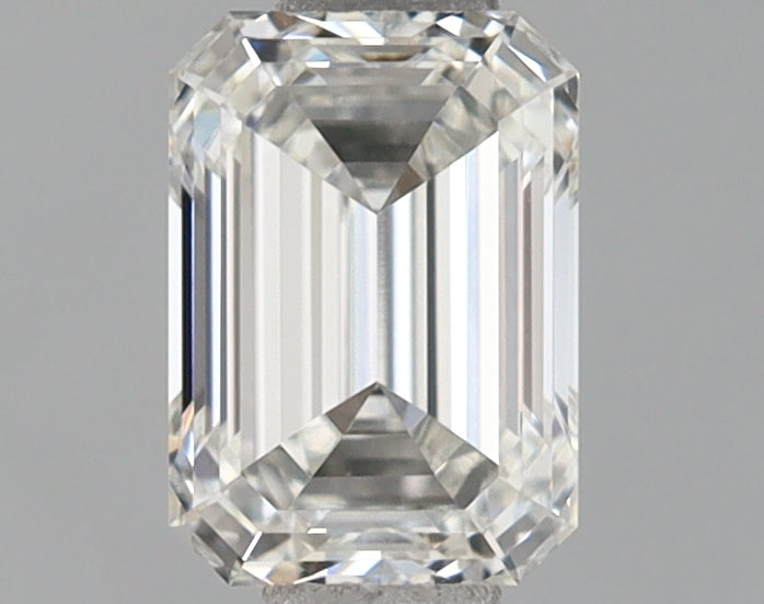 0.74 Carat Emerald Shaped Ideal Cut VVS2 IGI Certified Lab Grown Diamond