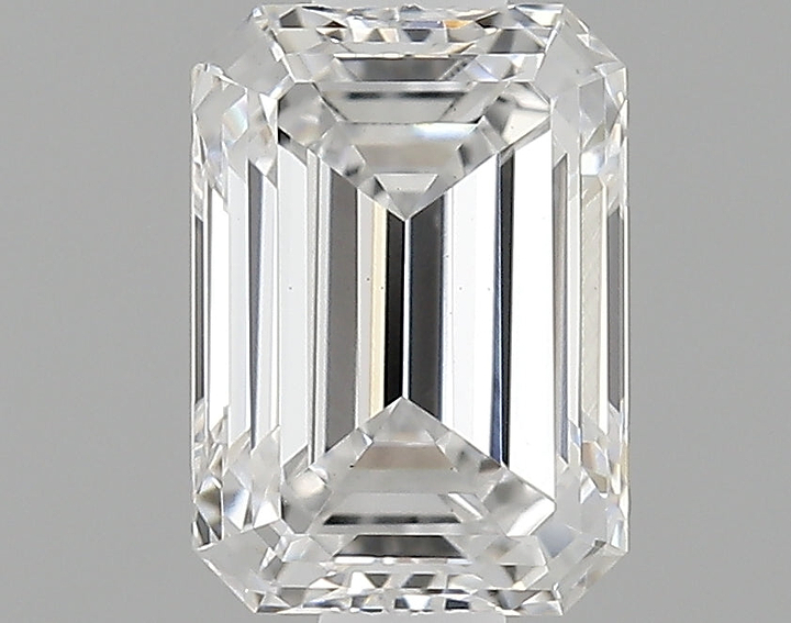 0.8 Carat Emerald Shaped Ideal Cut VS1 IGI Certified Lab Grown Diamond