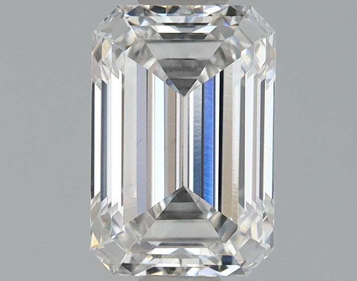 0.83 Carat Emerald Shaped Ideal Cut VS1 IGI Certified Lab Grown Diamond