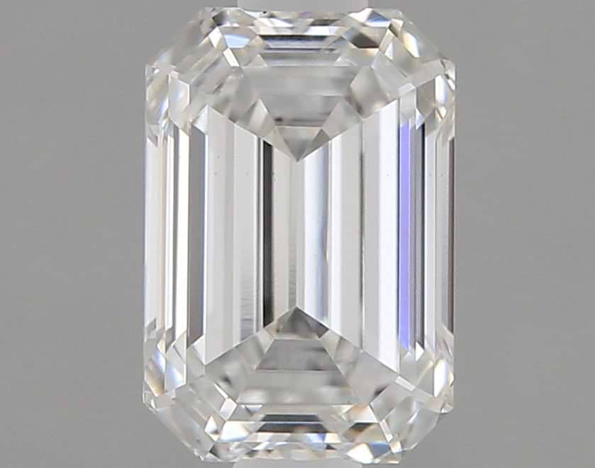 0.88 Carat Emerald Shaped Ideal Cut VS1 IGI Certified Lab Grown Diamond